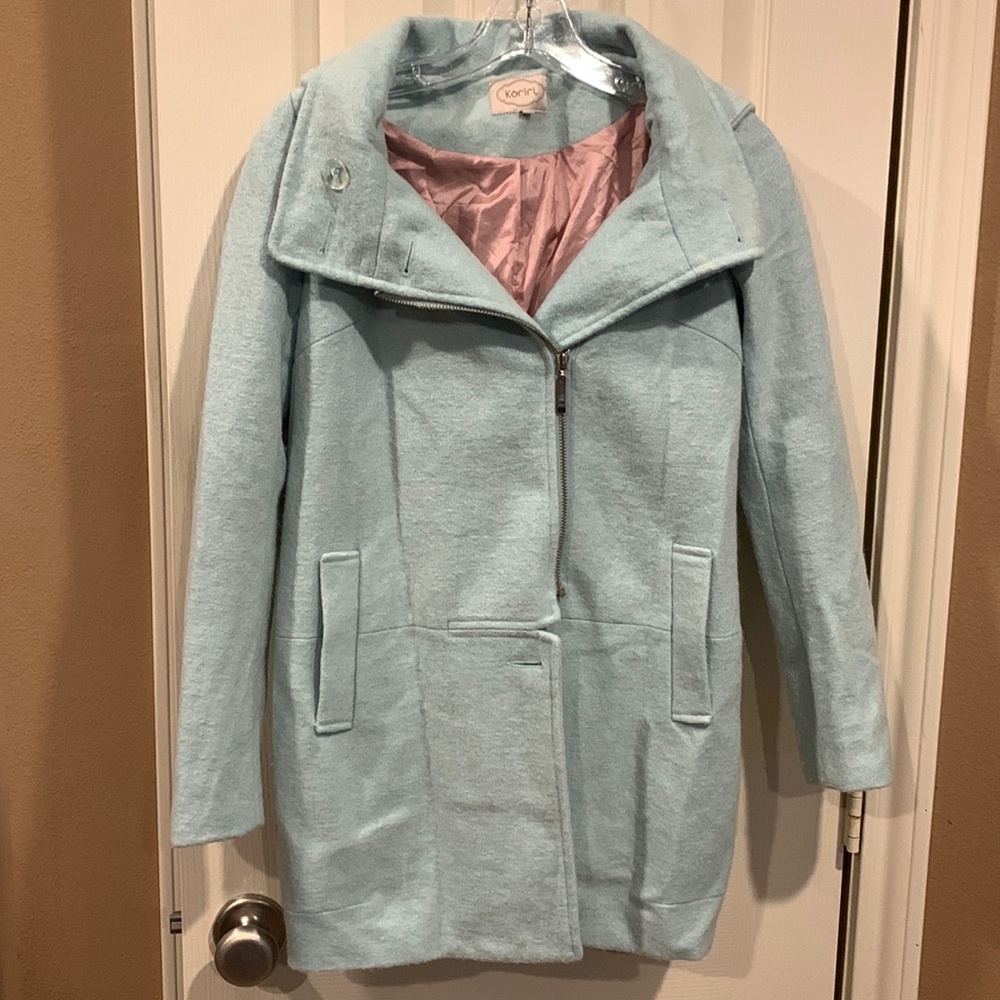 Korirl Mint Peacoat. Sz Small